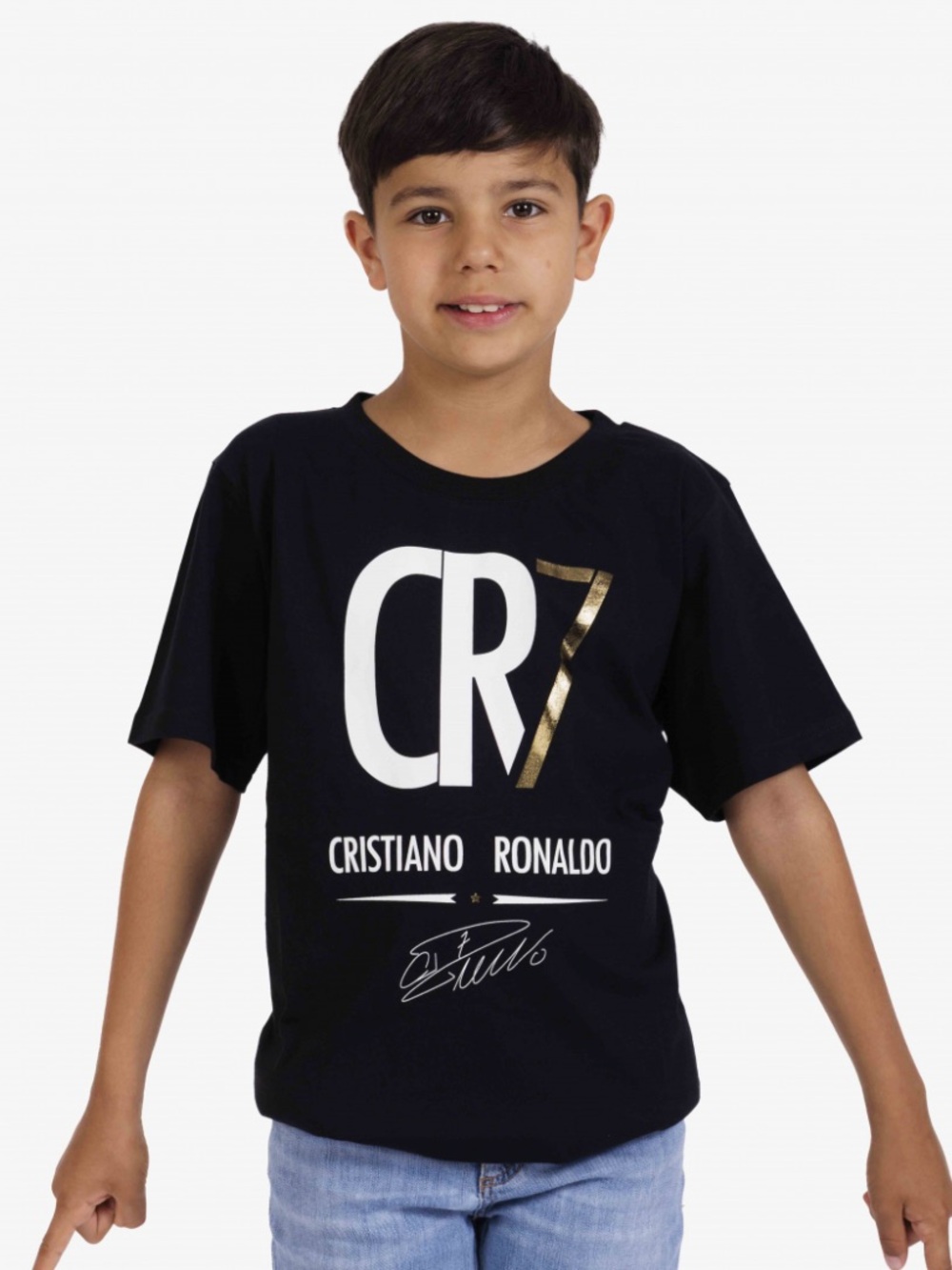 CR7 Museum T-Shirt Cristiano Ronaldo Black